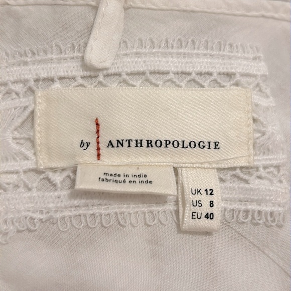 Anthropologie Bare Embroidered Halter Top NWT Size 8 - Picture 7 of 11
